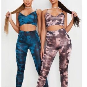 PTL Blue Tie Dye Slingy 2-piece set